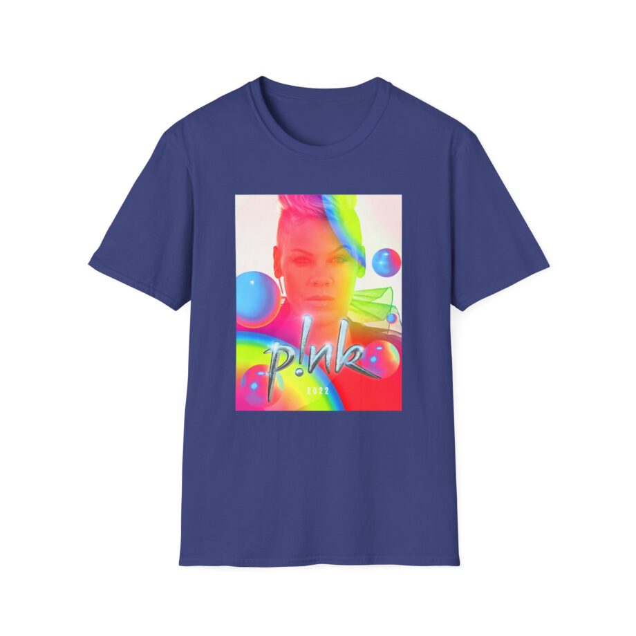 P!nk Summer 2022 Rainbow Unisex Softstyle T-shirt