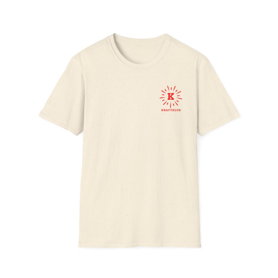 Kraftklub Glowing K Unisex Softstyle T-shirt