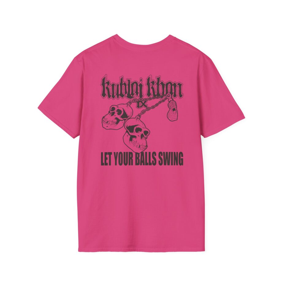 Kublai Khan Let Your Balls Swing Unisex Softstyle T-shirt