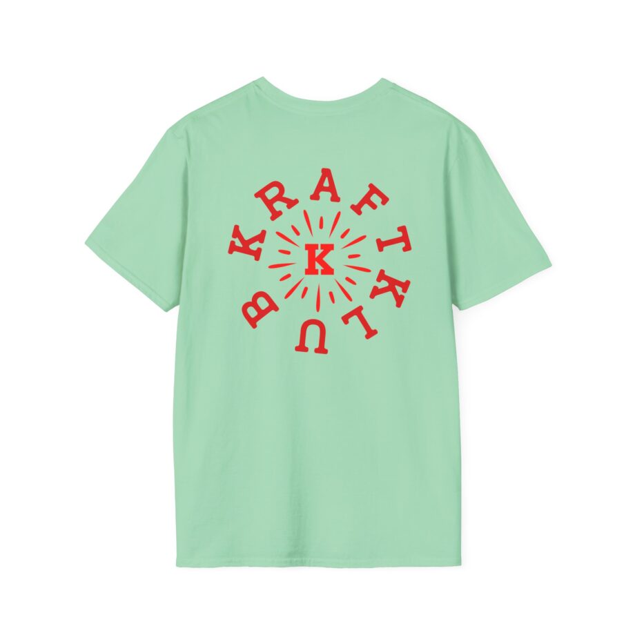 Kraftklub Glowing K Unisex Softstyle T-shirt
