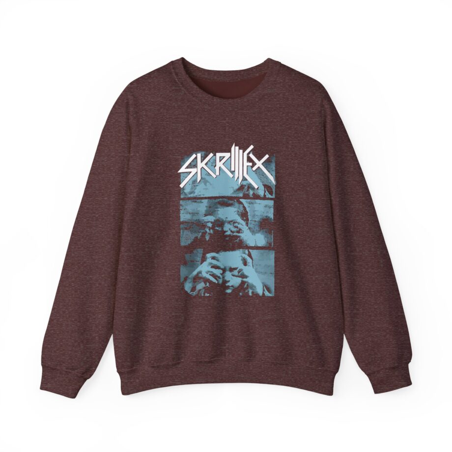 Skrillex Graphic Unisex Heavy Blend™ Crewneck Sweatshirt