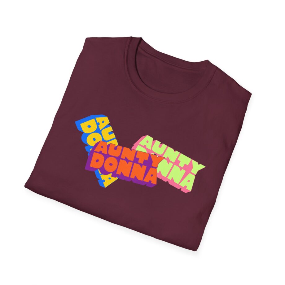 Aunty Donna Three Logo Unisex Softstyle T-shirt