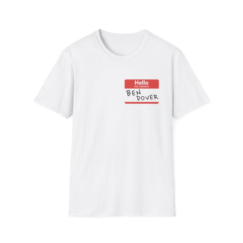 Baylen Levine Ben Dover Unisex Softstyle T-shirt