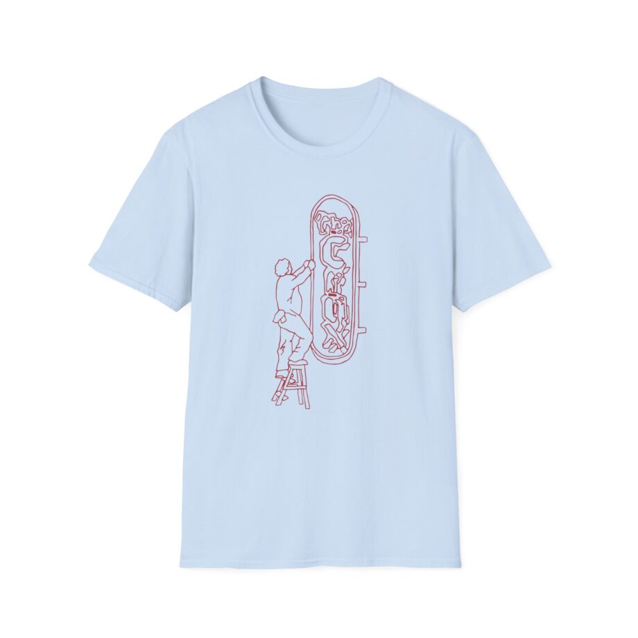 Djo The Crux Sign Ringer Unisex Softstyle T-Shirt