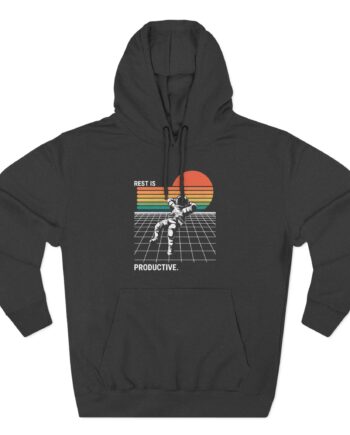 Elyse Myers Rest is Productive Three-Panel Fleece Hoodie