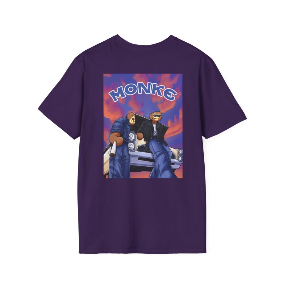 Spoonkid Dj Monke Unisex Softstyle T-Shirt