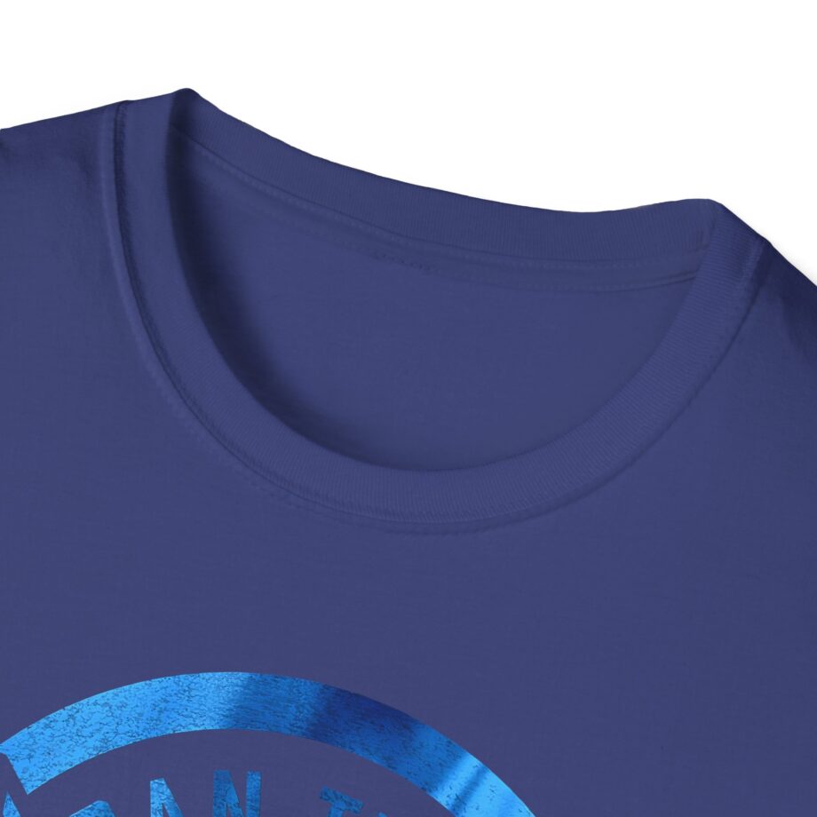Dantdm Blue Foil Unisex Softstyle T-shirt