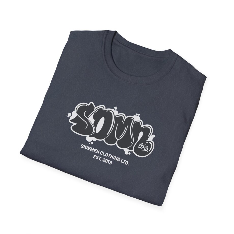 Sidemen Bubble Graffiti Unisex Softstyle T-Shirt