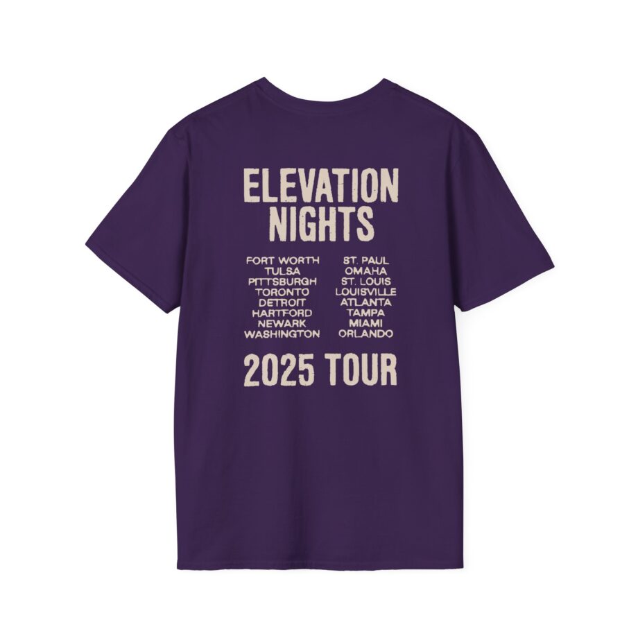 Elevation Worship Elevation Nights Tour 2025 Unisex Softstyle T-shirt