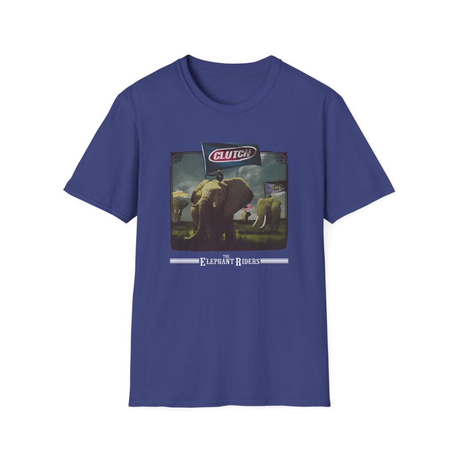 Clutch Elephant Riders Unisex Softstyle T-Shirt