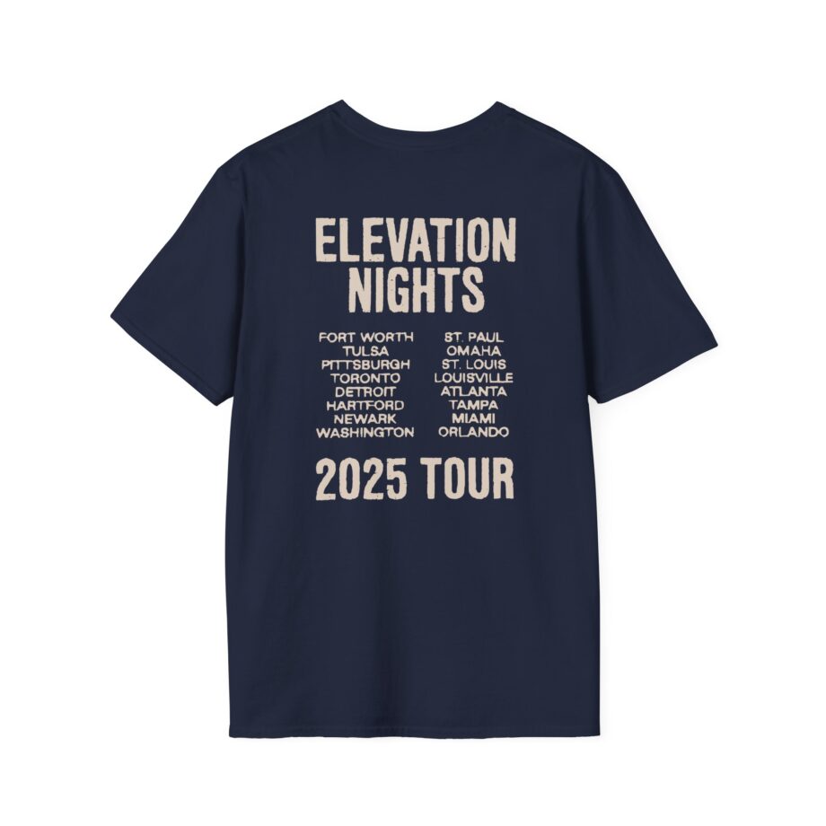 Elevation Worship Elevation Nights Tour 2025 Unisex Softstyle T-shirt