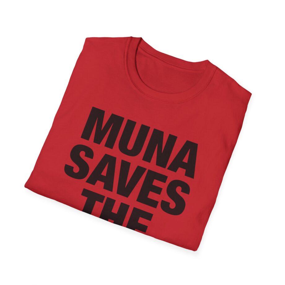 Muna Saves the World Unisex Softstyle T-shirt