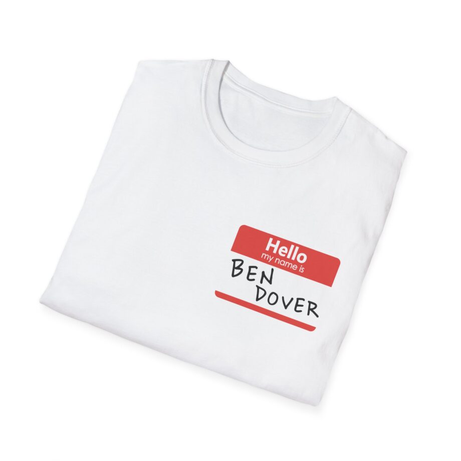 Baylen Levine Ben Dover Unisex Softstyle T-shirt