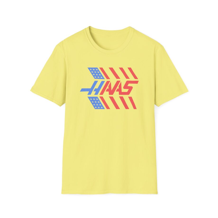 Haas F1 Stars and Stripes Unisex Softstyle T-Shirt