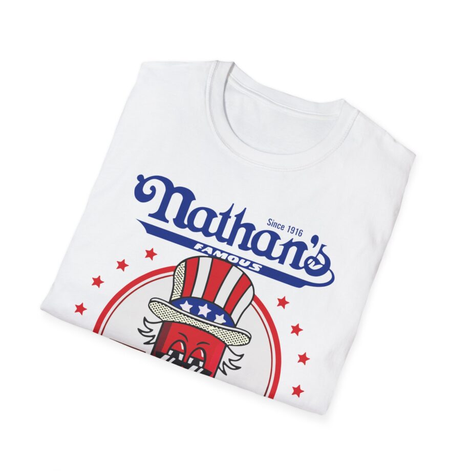Matt Stonie Nathans Famous 2024 Hot Dog Eating Contest Unisex Softstyle T-shirt