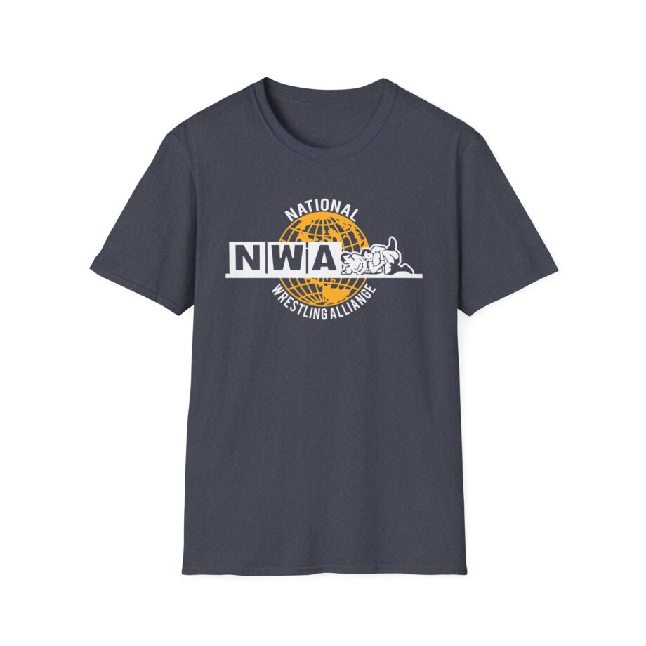 Nwa National Wrestling Alliance Unisex Softstyle T-shirt