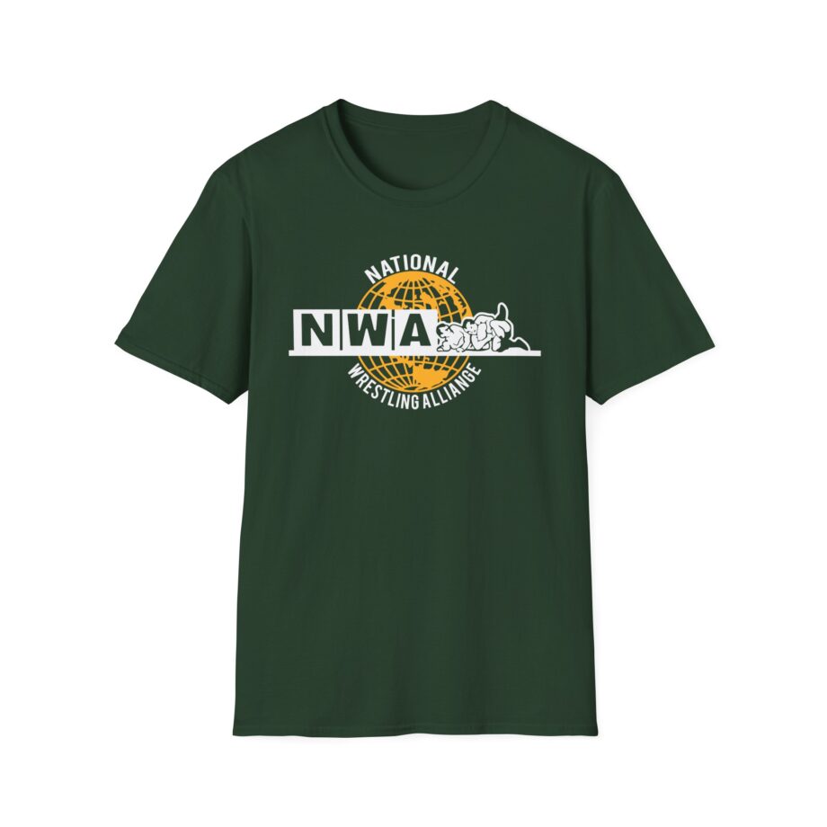 Nwa National Wrestling Alliance Unisex Softstyle T-shirt