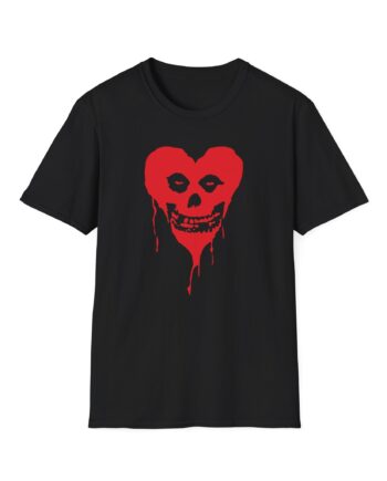 Misfits Fiendish Heart Unisex Softstyle T-Shirt