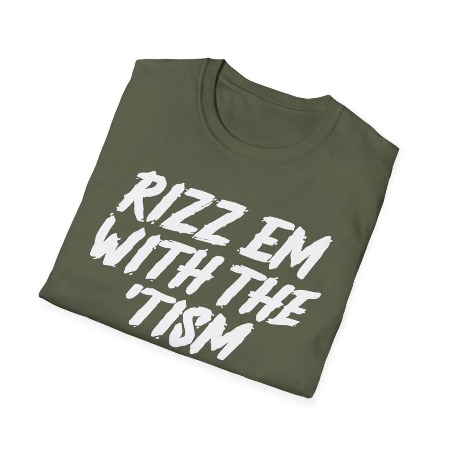 Ryan Windridge Rizz Em With the Tism Unisex Softstyle T-shirt