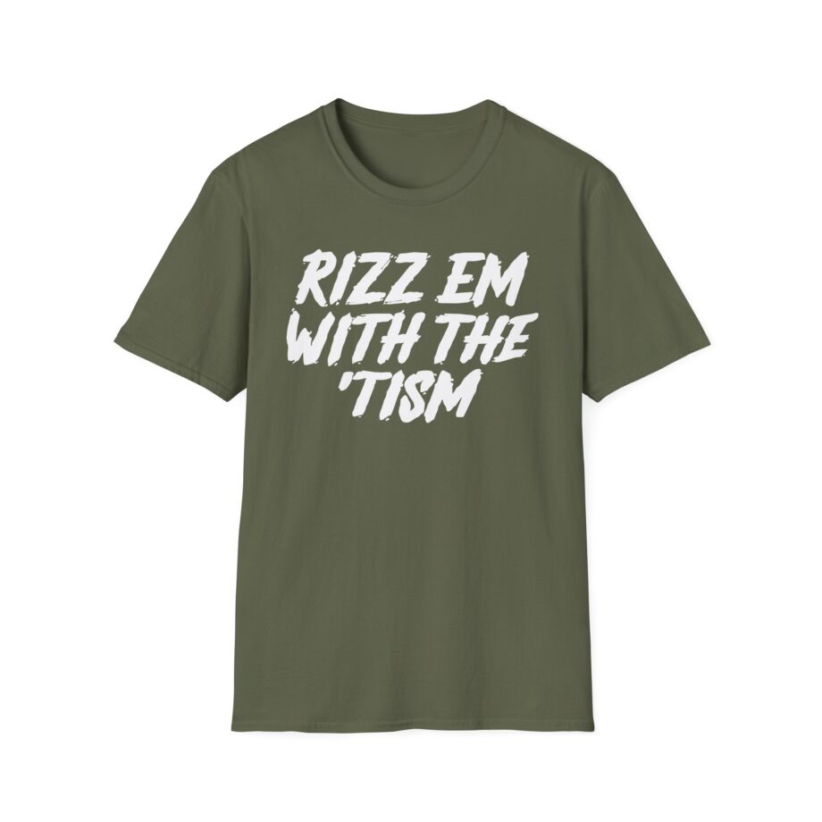 Ryan Windridge Rizz Em With the Tism Unisex Softstyle T-shirt