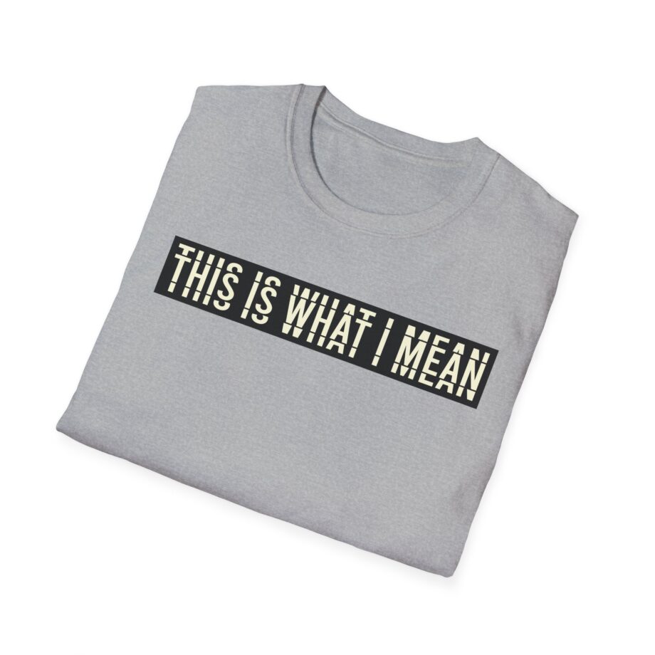 Stormzy This is What I Mean Unisex Softstyle T-shirt