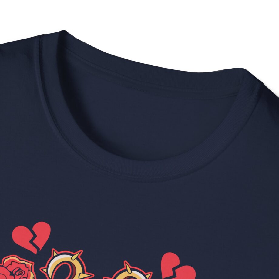 Vivziepop Shattered Hearts Unisex Softstyle T-Shirt
