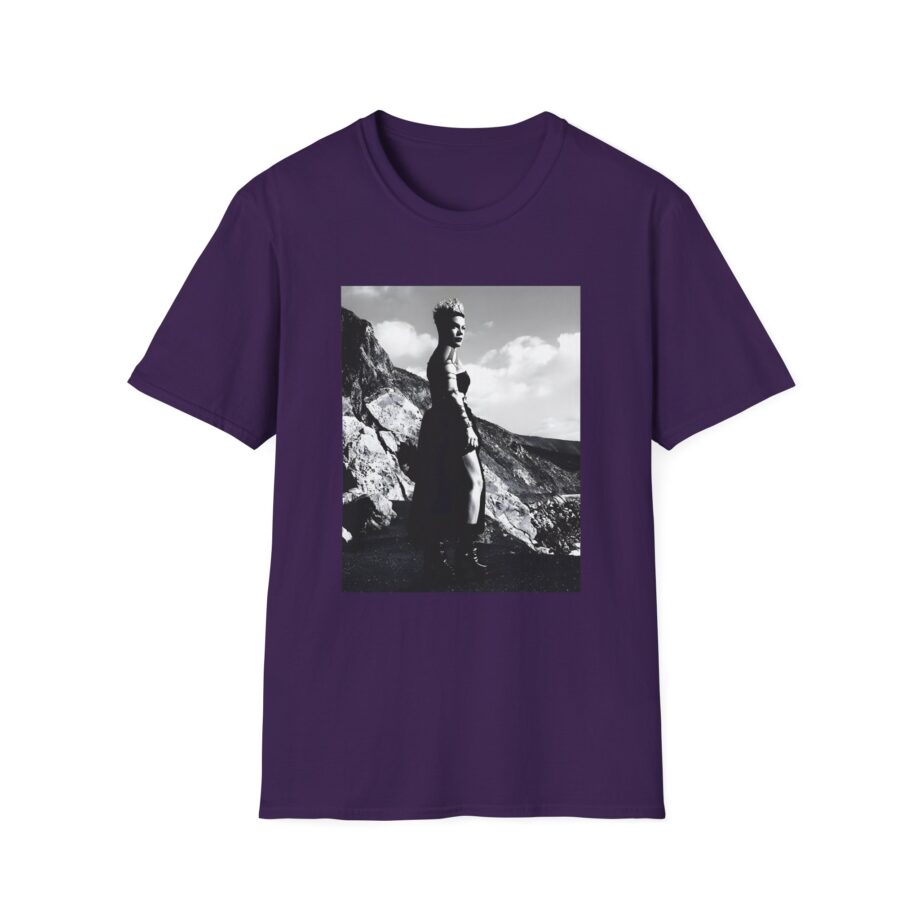 P!nk Split Tie Dye Unisex Softstyle T-Shirt