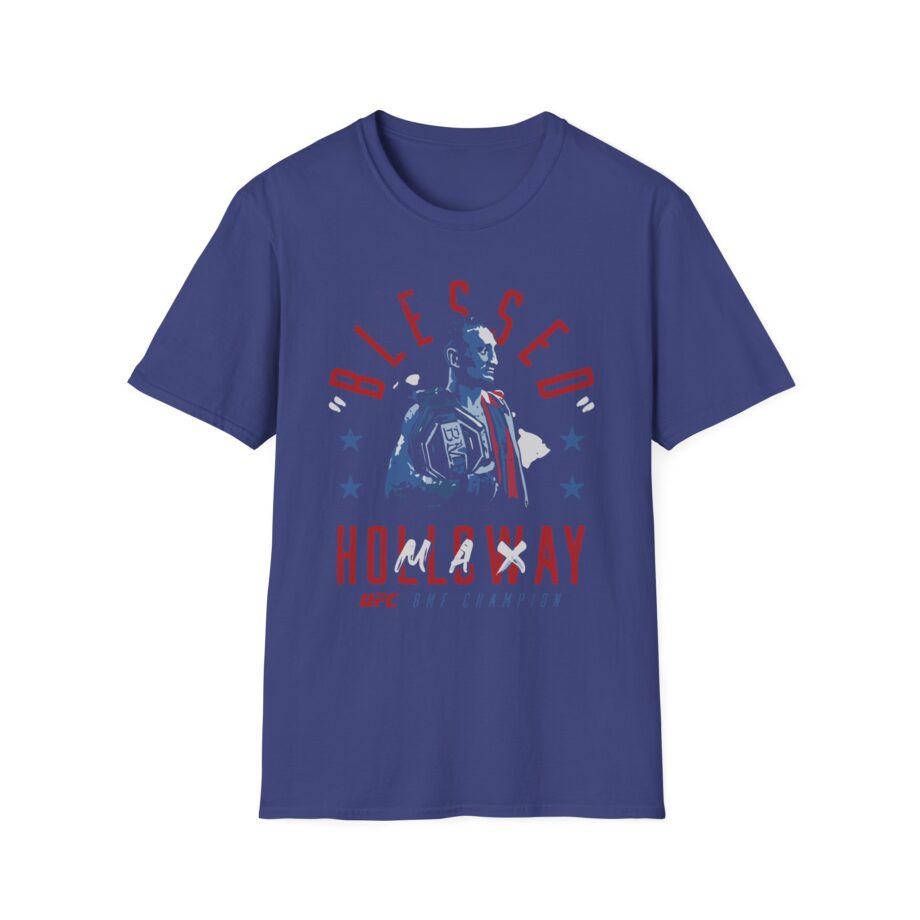 Max Holloway Blessed Bmf Champion Unisex Softstyle T-shirt