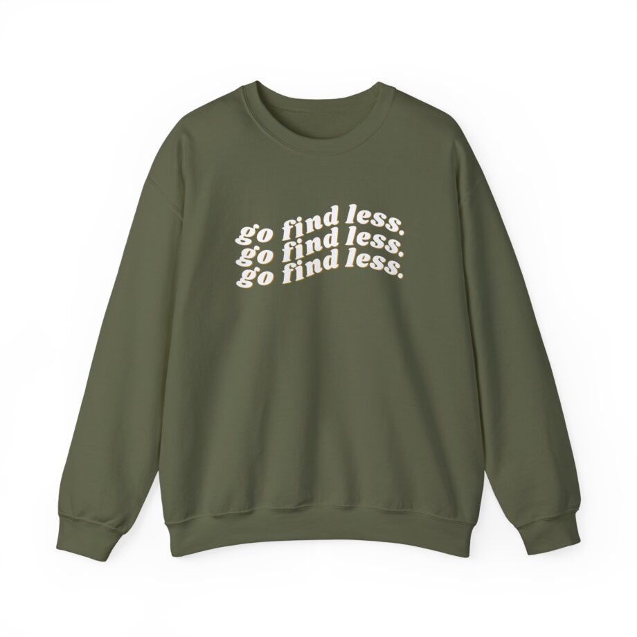 Elyse Myers Go Find Less Unisex Heavy Blend™ Crewneck Sweatshirt