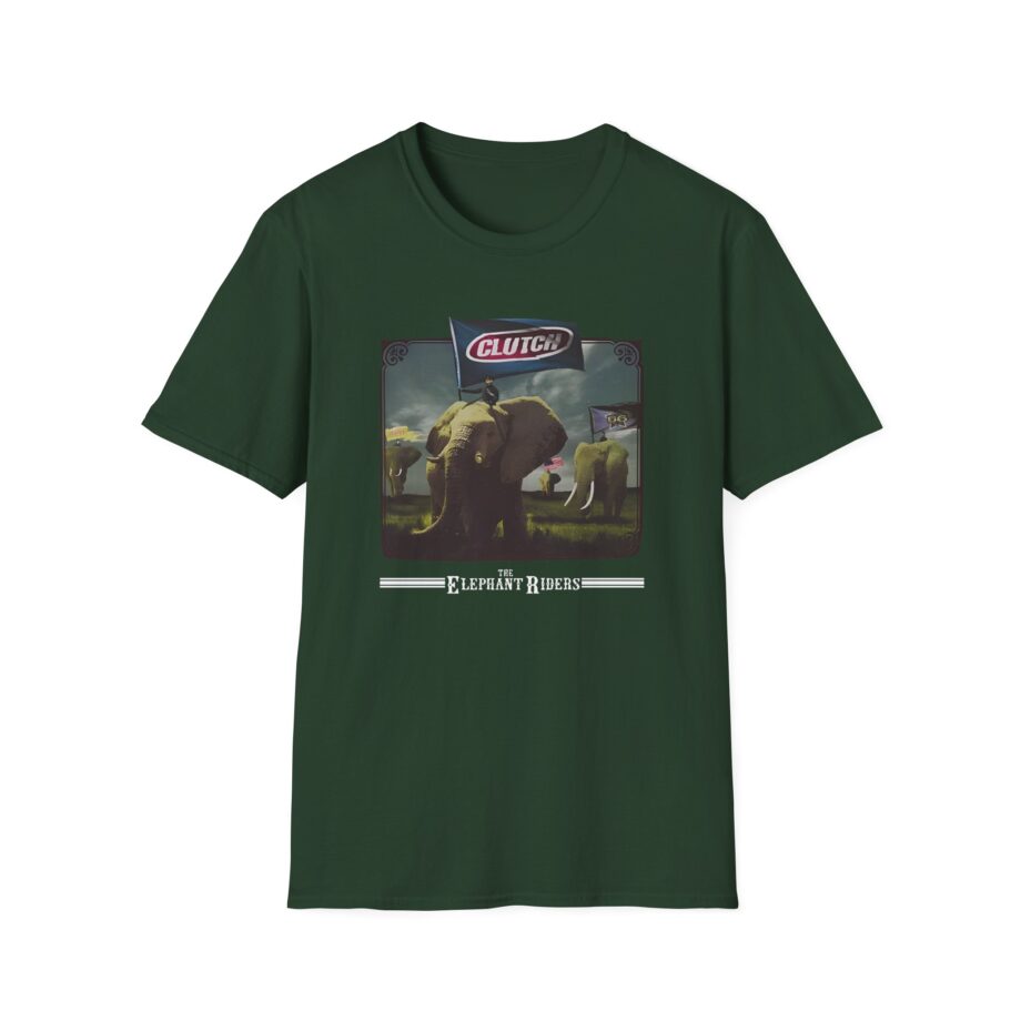 Clutch Elephant Riders Unisex Softstyle T-Shirt