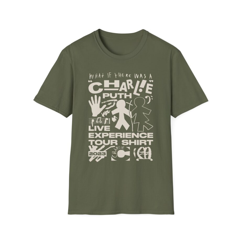 Charlie Puth What If There Was A Tour Unisex Softstyle T-Shirt