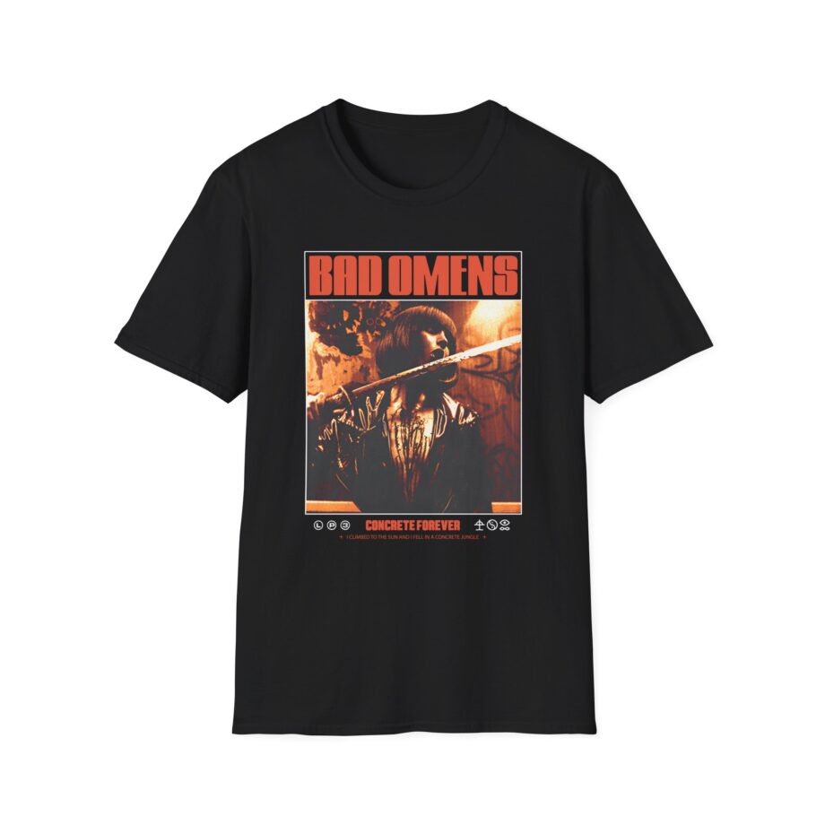 Bad Omens Concrete Forever Eu Tour Unisex Softstyle T-shirt