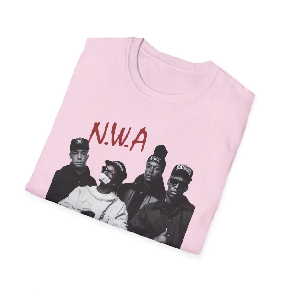 Nwa Rap Unisex Softstyle T-shirt