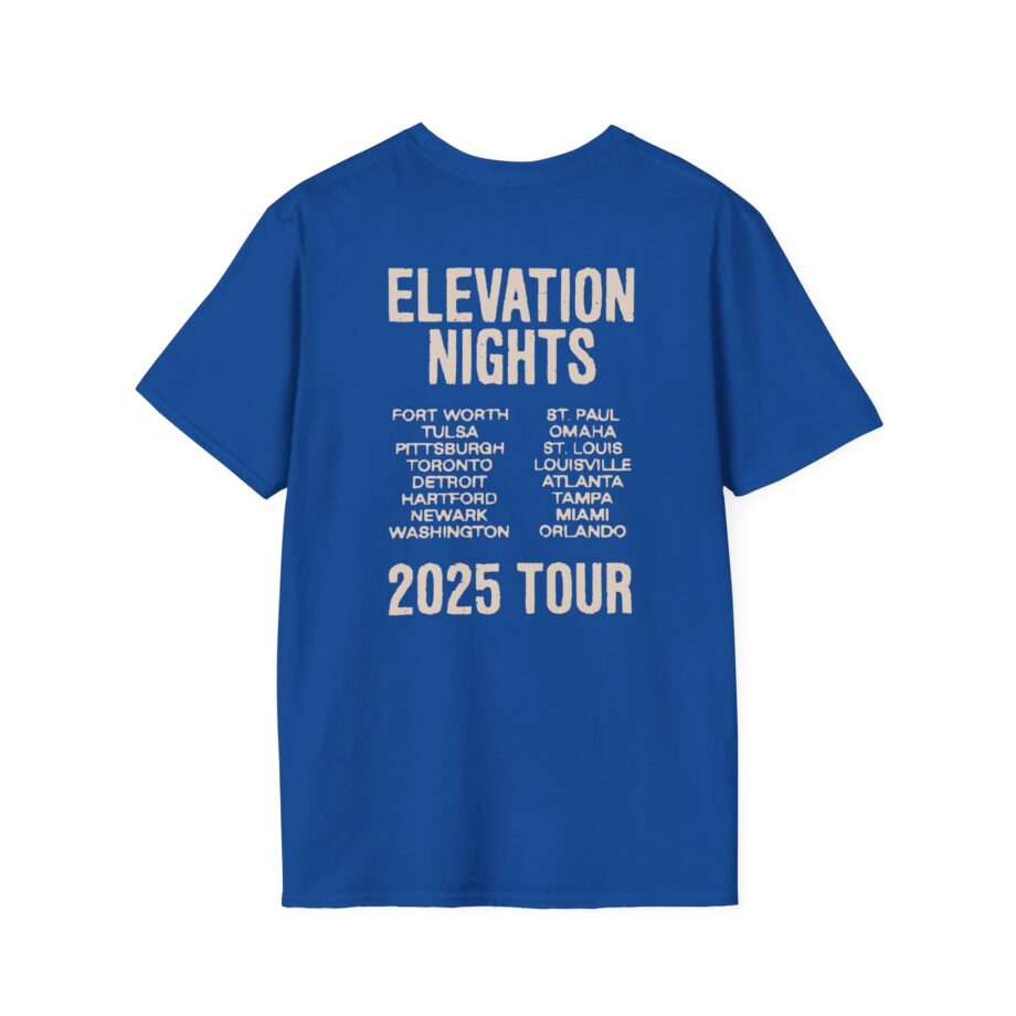 Elevation Worship Elevation Nights Tour 2025 Unisex Softstyle T-shirt