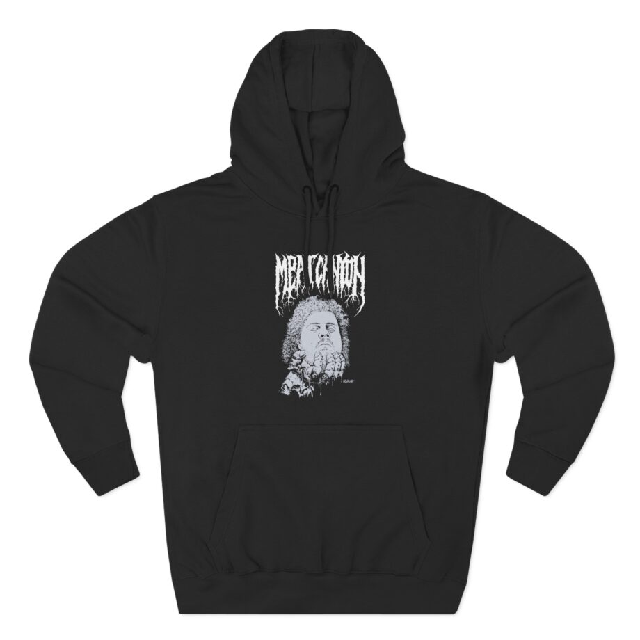 Papa Meat  Three-Panel Fleece Hoodie