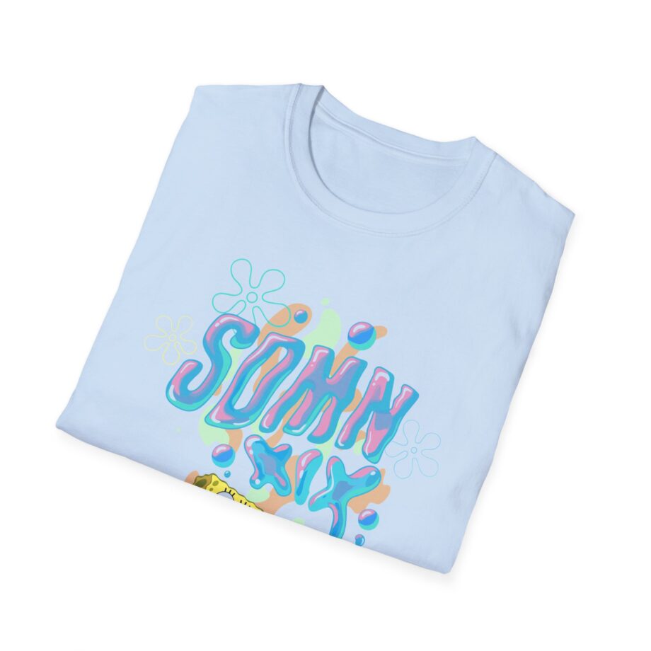 Sidemen Sdmn X Spongebob Bubble Blowing Unisex Softstyle T-Shirt