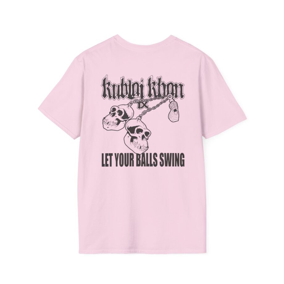 Kublai Khan Let Your Balls Swing Unisex Softstyle T-shirt