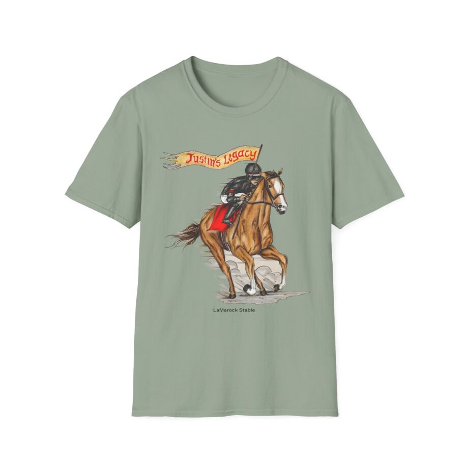 Arcangel Justin's Legacy Lamarock Stable Unisex Softstyle T-Shirt