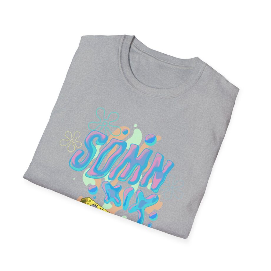 Sidemen Sdmn X Spongebob Bubble Blowing Unisex Softstyle T-Shirt