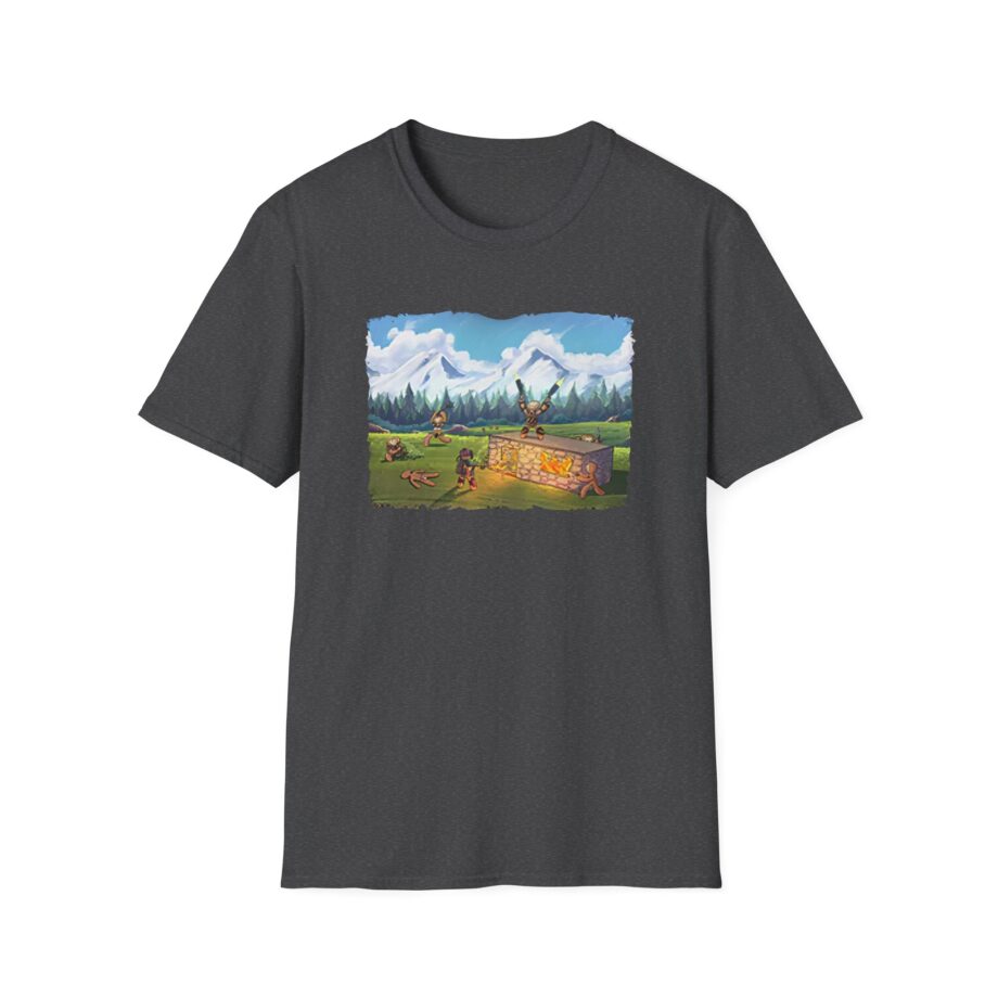 Spoonkid Battlefield Unisex Softstyle T-Shirt