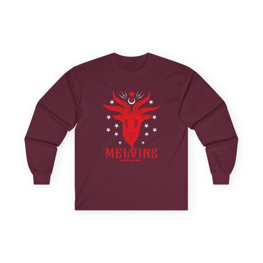 Melvins in God We Trust Unisex Ultra Cotton Long Sleeve Tee