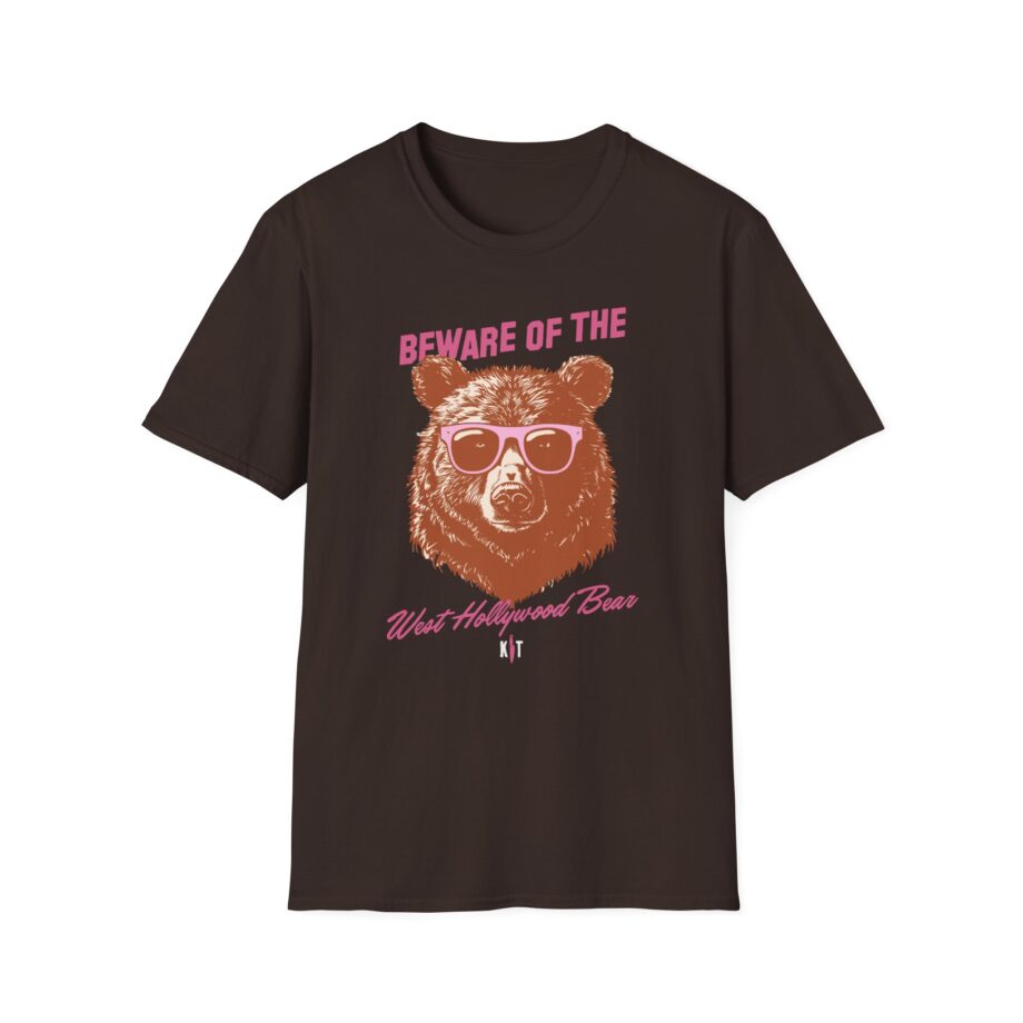 Kill Tony West Hollywood Bear Unisex Softstyle T-Shirt