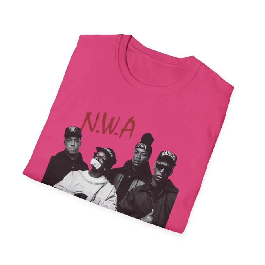 Nwa Rap Unisex Softstyle T-shirt