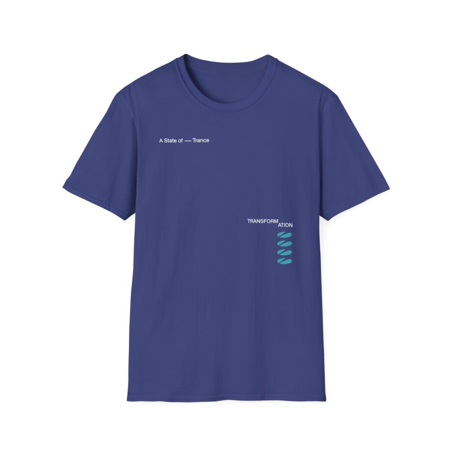 A State of Trance Transformation Purple Photoprint Unisex Softstyle T-shirt