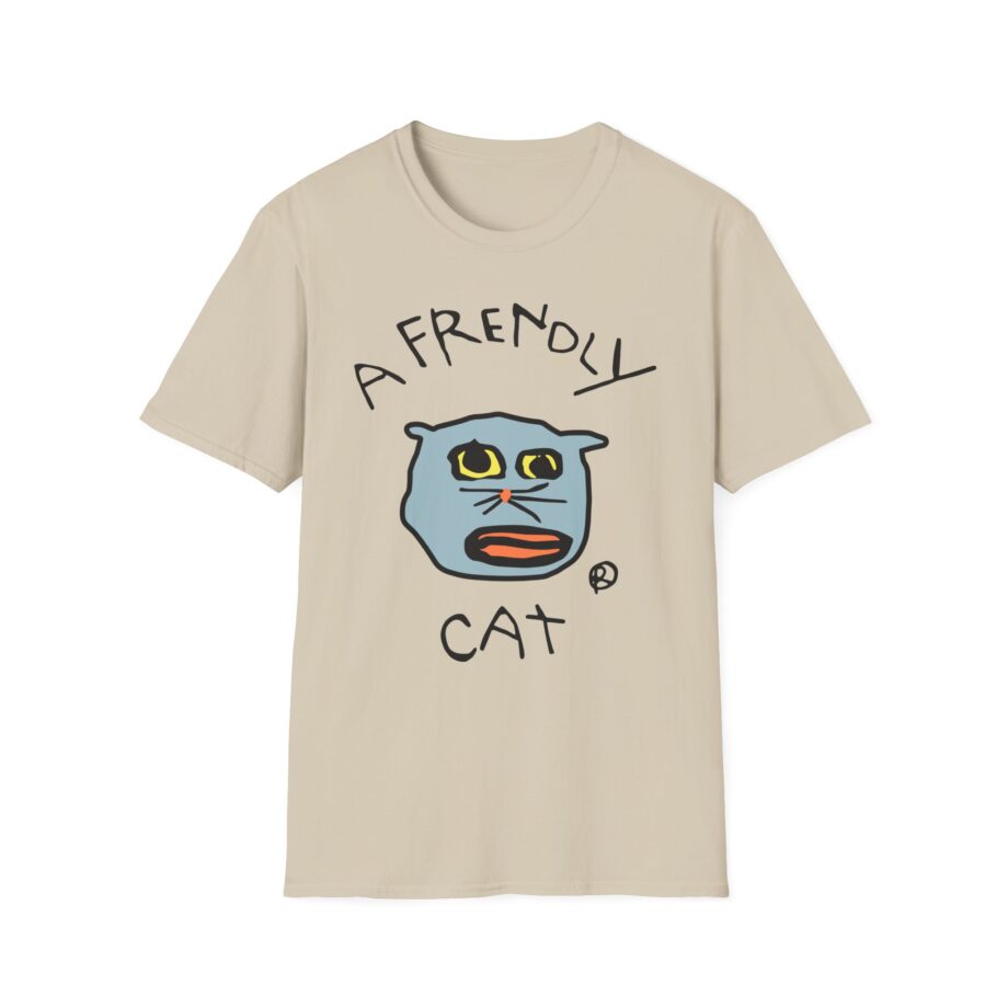 Lirik Just a Frendly Cat Unisex Softstyle T-shirt