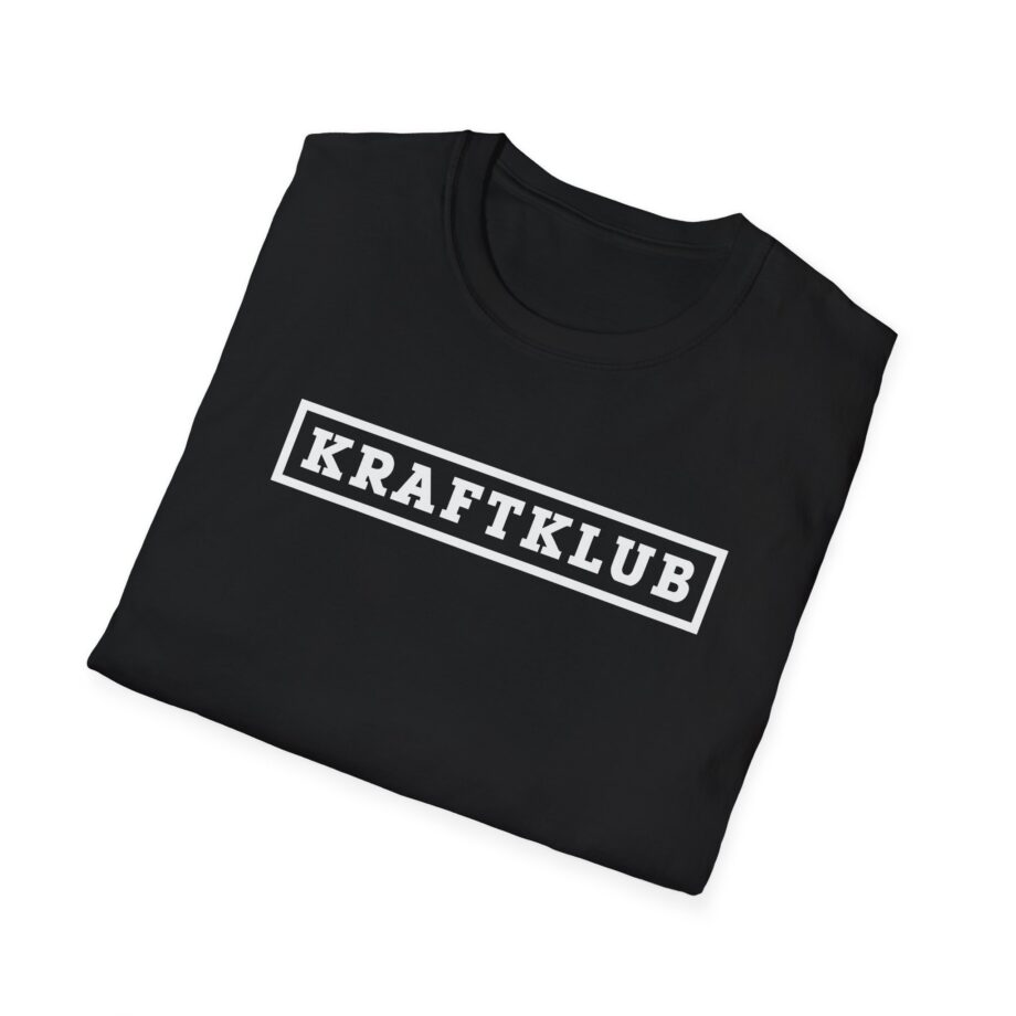 Kraftklub Lettering  Unisex Softstyle T-Shirt