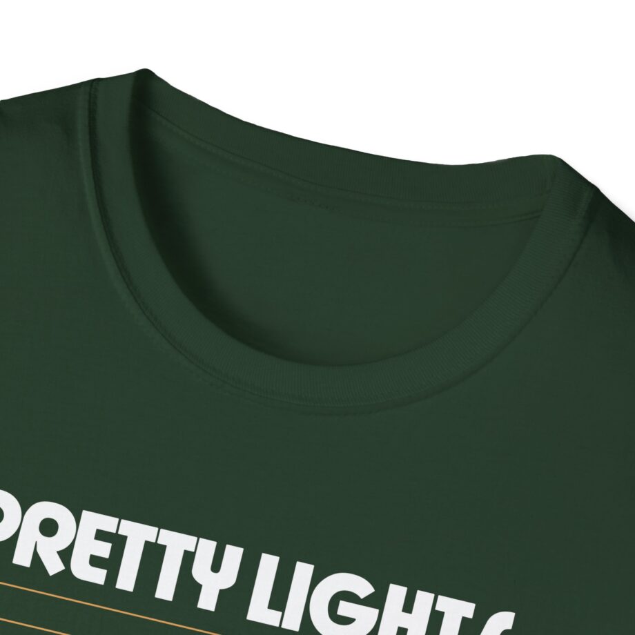 Pretty Lights Swirl Science Unisex Softstyle T-Shirt