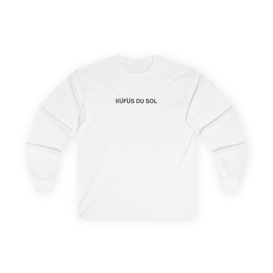 Rufus Du Sol Flower Ecru Unisex Ultra Cotton Long Sleeve Tee
