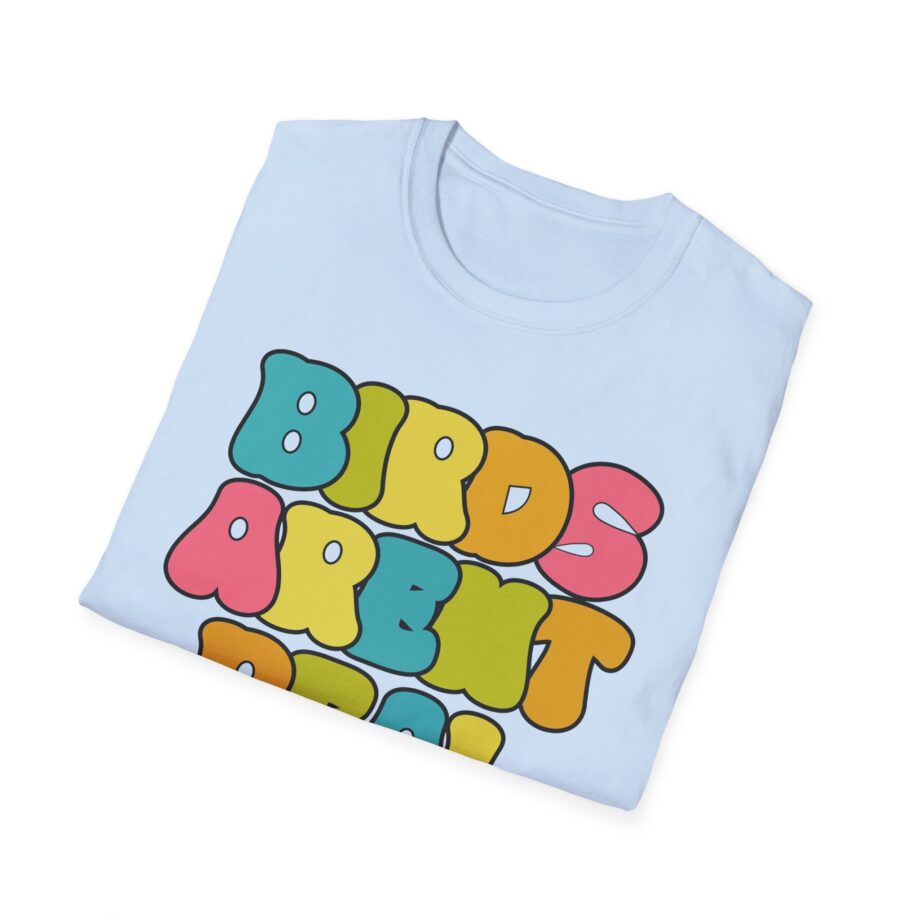 Birds Arent Real Unisex Softstyle T-shirt