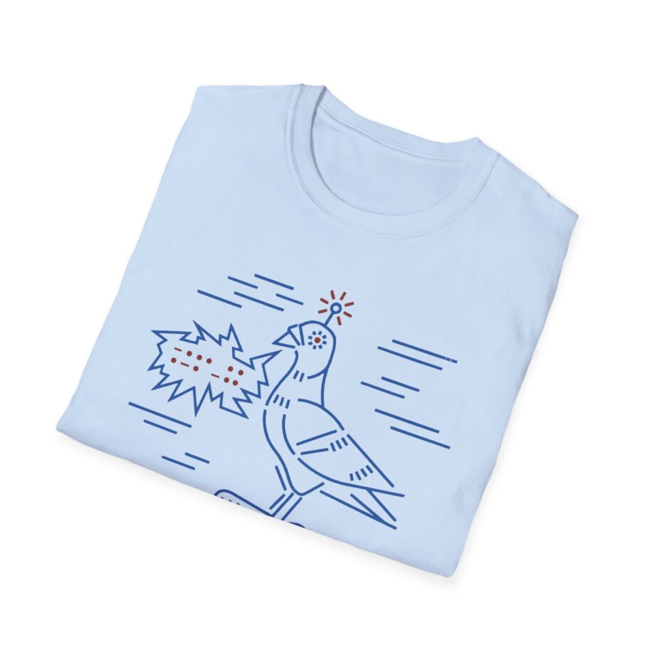 Birds Arent Real Pigeons Are Liars Unisex Softstyle T-shirt